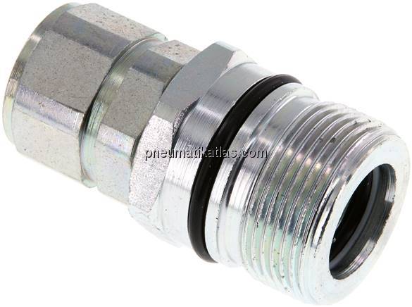 Hydraulik-Schraubkupplung, Muffe Baugr.3, M 22x1,5(IG)