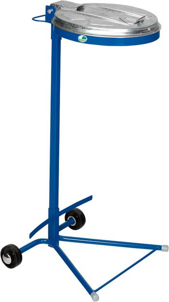 Abfallsammler 120 l blau fahrbar ME-Deckel VAR