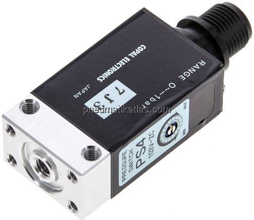 elektron. Druckschalter -1 bis 0 bar, M 12-Stecker (A-codiert, 4-polig)