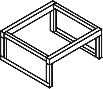 Fassbock für 1 X 200/50-L-Fass