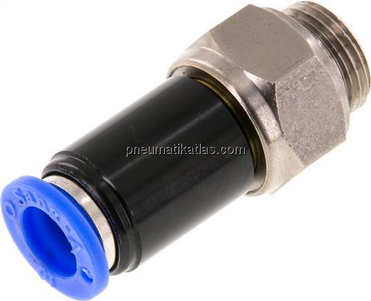 Gerade Drehverschraubung G 3/8"-10mm, IQS-Standard