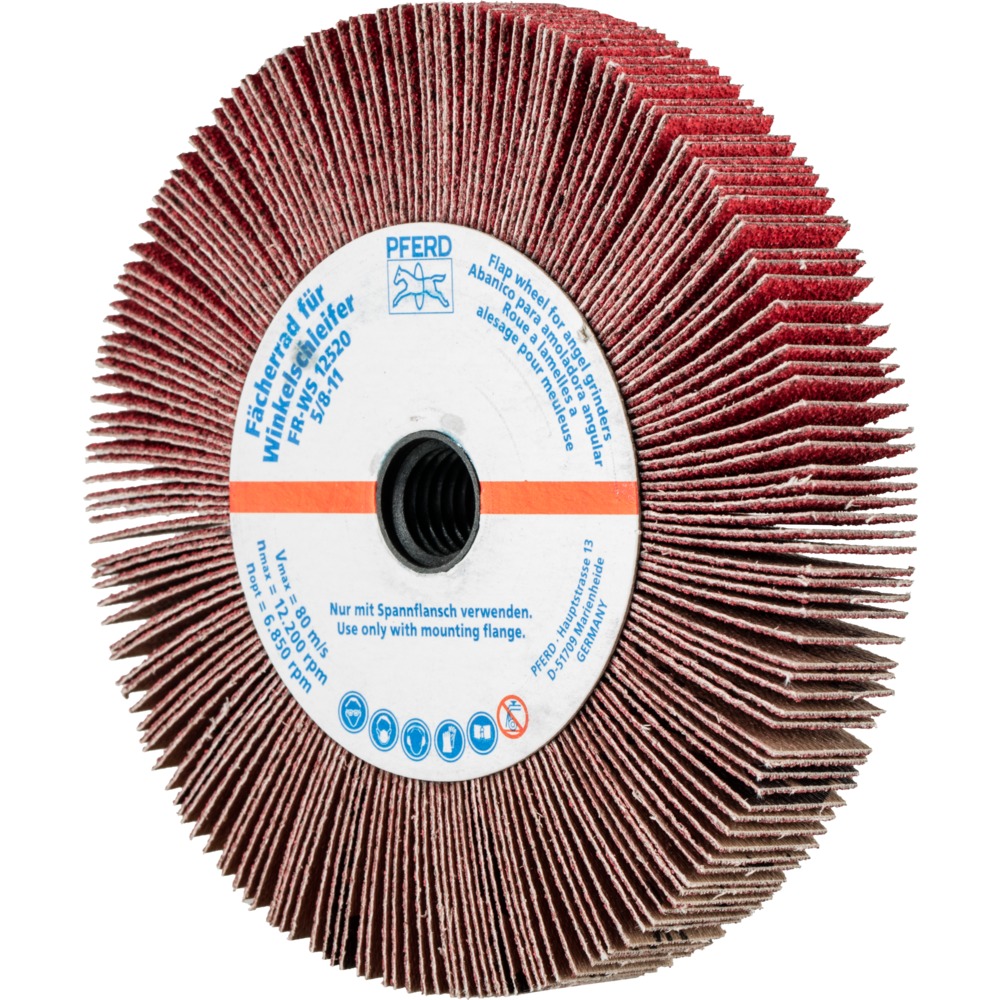 Fächerschleifwerkzeuge FR WS 12520 5/8-11 CO-COOL 80