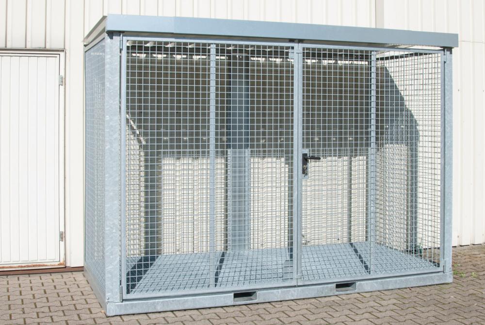 Gasflaschen-Container 3135x1570x2260 mm