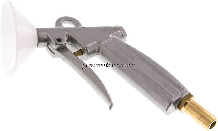 Blaspistole mit Kurzdüse Ø 1,5 und Schutzschild, Schlauchtülle 13 (1/2")mm