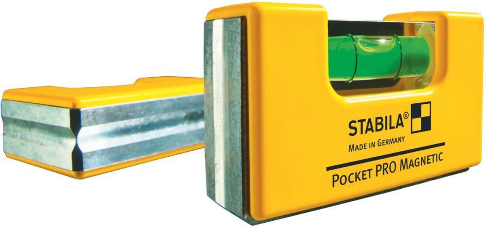 Mini-Wasserwaage Pocket ProMagnetic 7cm SB Stabila