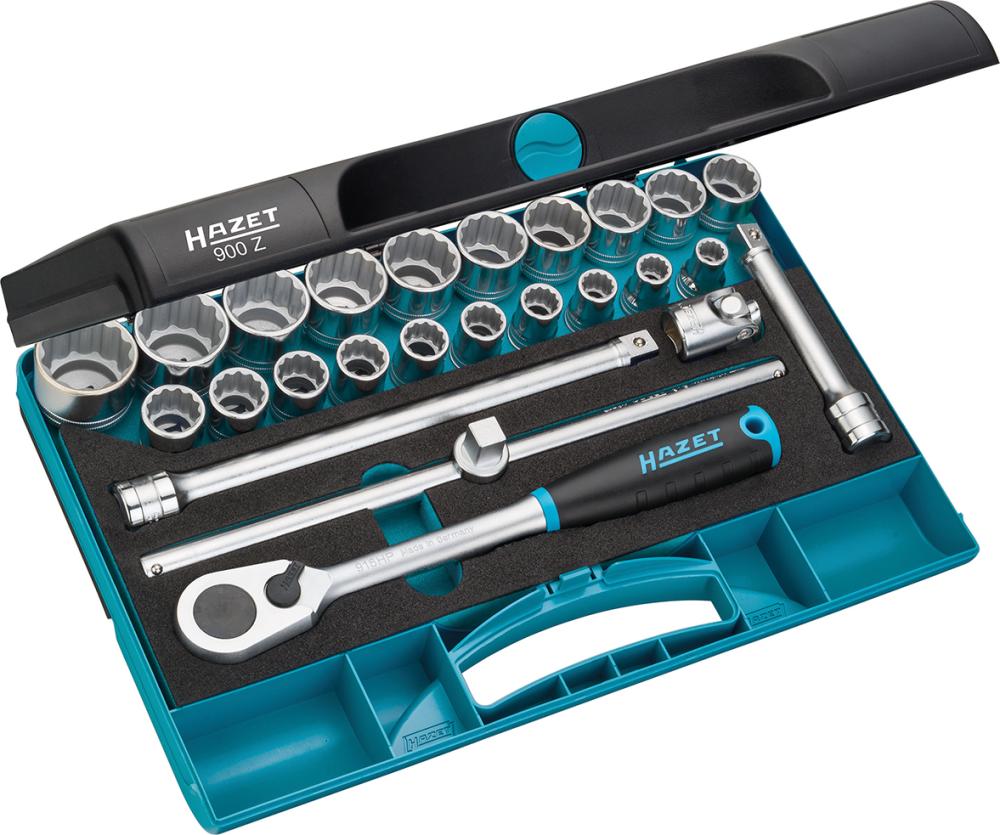 Steckschlüssel-Garnitur 91/2" 00Z 25-teilig Hazet Steckschlüssel-Garnitur 91/2" 00Z 25-teilig Hazet