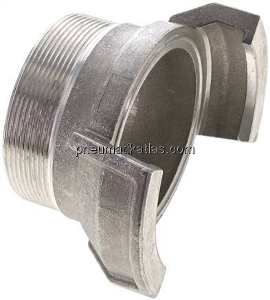 Guillemin-Kupplung G 3" (AG), Aluminium, ohne Verriegelung (kann nur mit Kupplun