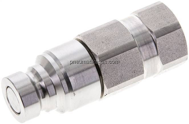 ES-Flat-Face-Kupplung ISO 16028, Stecker Baugr.1, G 1/4"
