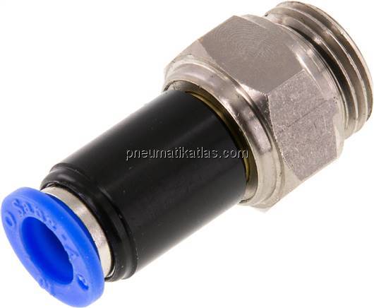 Gerade Drehverschraubung G 1/2"-10mm, IQS-Standard Gerade Drehverschraubung G 1/2"-10mm, IQS-Standard