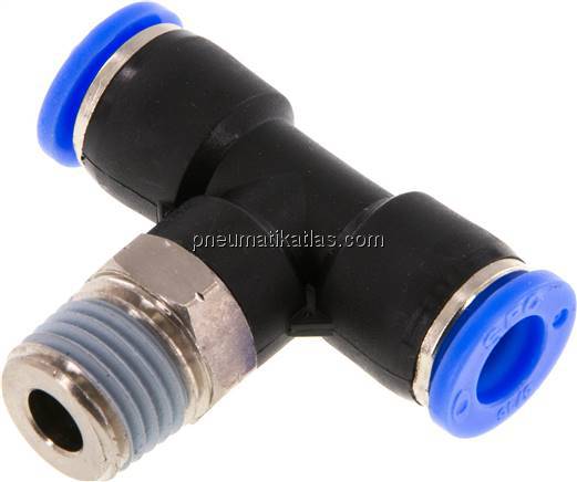 T-Steckanschluss NPT 1/4"-5/16" (7,94 mm), IQS-Inch