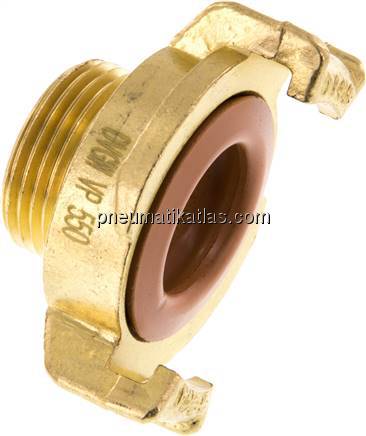 GK-Schlauchkupplung,G 3/4"(AG), Messing mit KTW-Zulassung