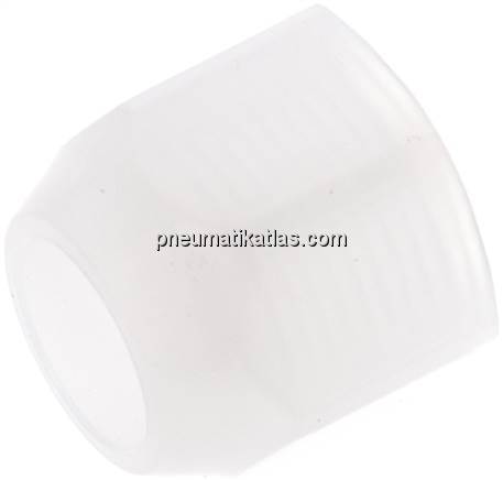 Überwurfmutter 14x12mm(M 20x1,5), PVDF (FDA)
