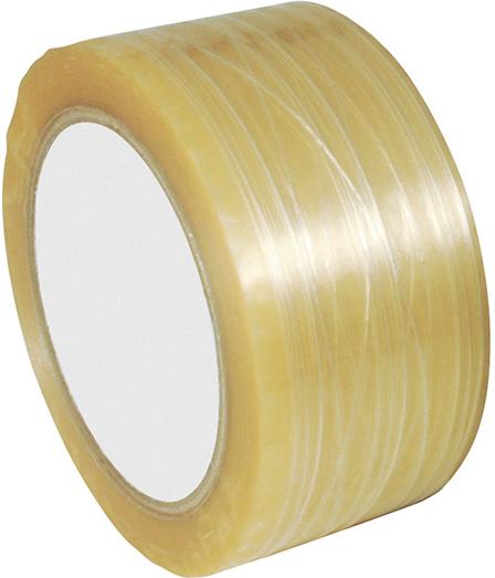 PVC-Packband 66m x 50mm transpar., fadenverstärktNaturkautschukkleber Gerlinger
