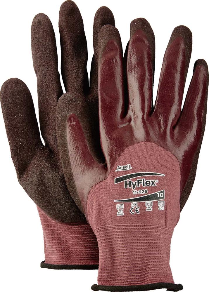 Handschuh HyFlex 11-926, violett,3/4 ,Gr.11