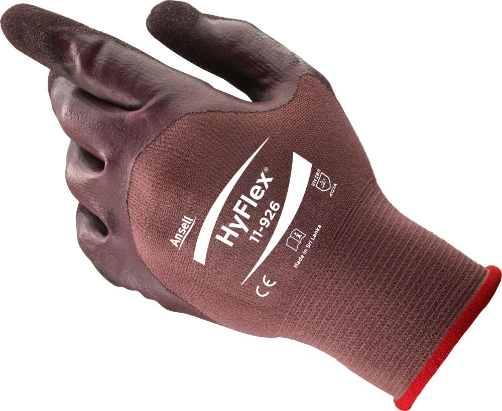 Handschuh HyFlex 11-926, violett,3/4 ,Gr.11