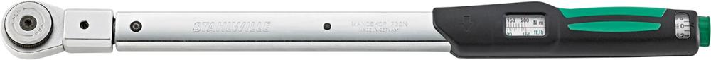 Drehmomentschlüssel 730NR/65FK-HD 130- 650Nm 3/4" Stahlwille Drehmomentschlüssel 730NR/65FK-HD 130- 650Nm 3/4" Stahlwille