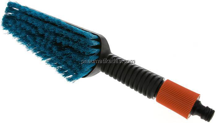 Gardena - Handschrubber mit Regulier- und Absperrventil, Borsten: PP - hart