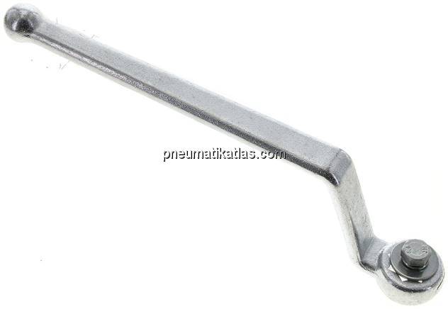 Gekröpfter Griff Stahl SW 17