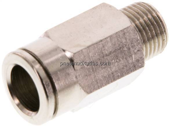 Gerader Steckanschluss R 1/8"-8mm, IQS-MSV (Hochtemperatur)