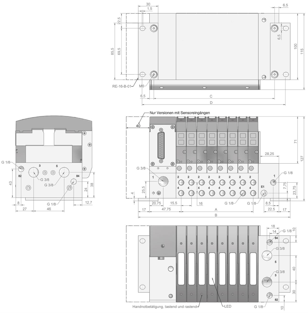 Zeichnung: Ventilterminal