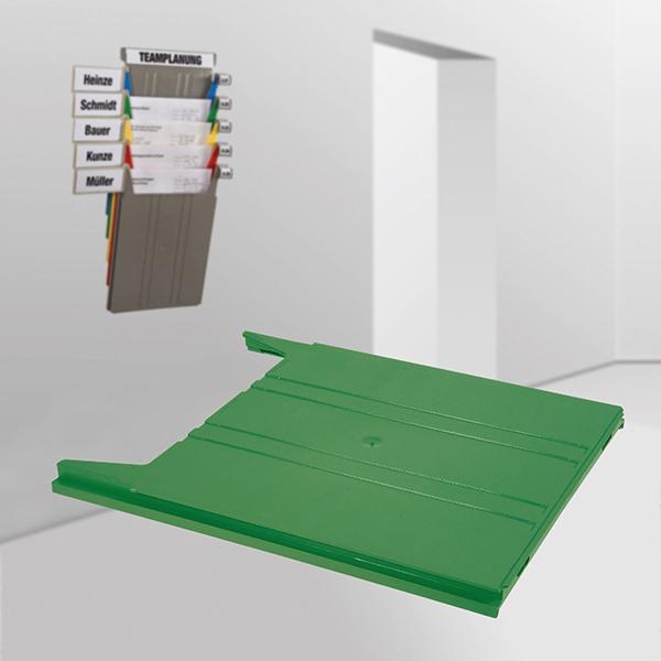 Ablagefach "Flat" 15 x 240 x 302 mm grün