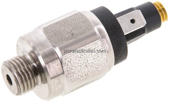 Druckschalter, 1.4305 1 - 10 bar (Schließer), G 1/4" Druckschalter, 1.4305 1 - 10 bar (Schließer), G 1/4"
