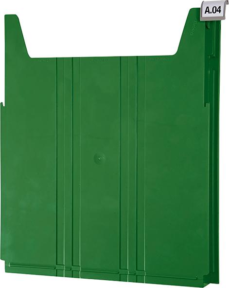 Ablagefach "BIG" 42 x 262 x 302 mm grün