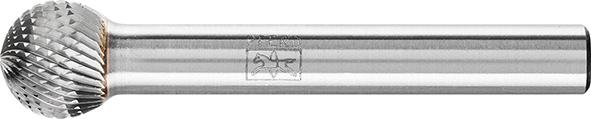 Frässtift HM Kugelform 1009 MICRO 6mm 10x 9mm Pferd