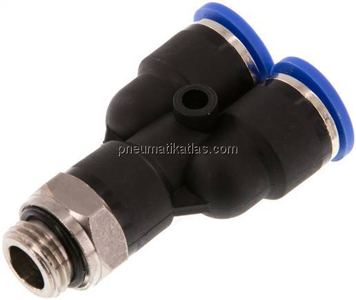Y-Steckanschluss G 1/4"-10mm, IQS-Standard