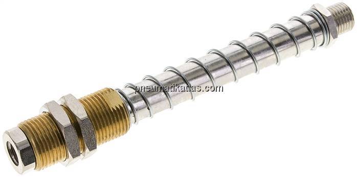 Federstößel G 1/4" (AG)xG 1/8" (IG), Hub 75mm , Standard