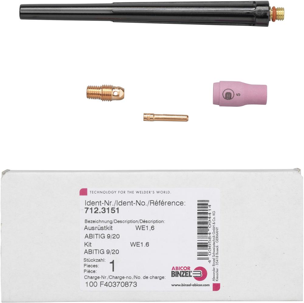 Ausrüstkit SRT20 für We 2,4mm BINZEL