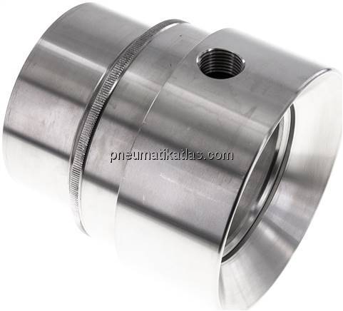 Luftverstärkerdüse, 100 (4") mm Ausgang, Aluminium