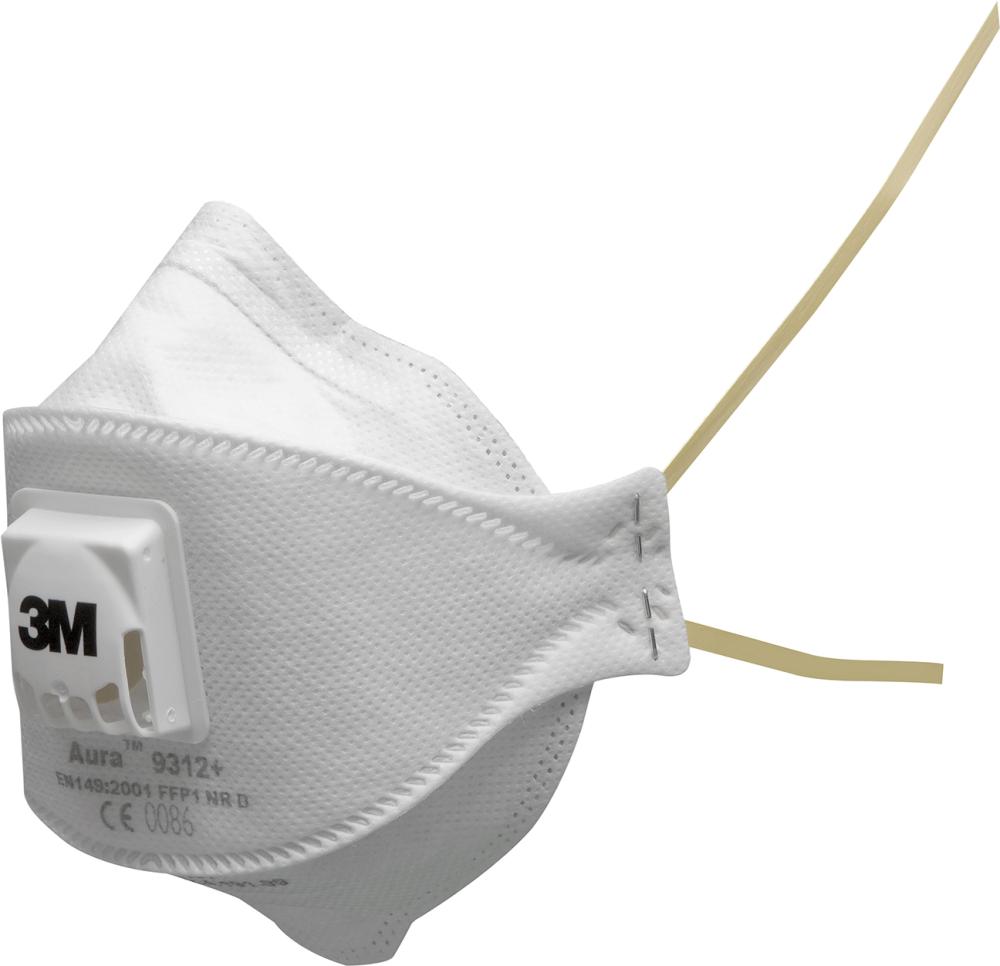 Feinstaubmaske Aura 9312+, FFP1 3M Feinstaubmaske Aura 9312+, FFP1 3M