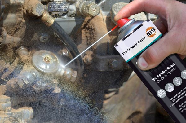 IBS-Spezialreiniger EL-Extra Spraydose Anwendung2