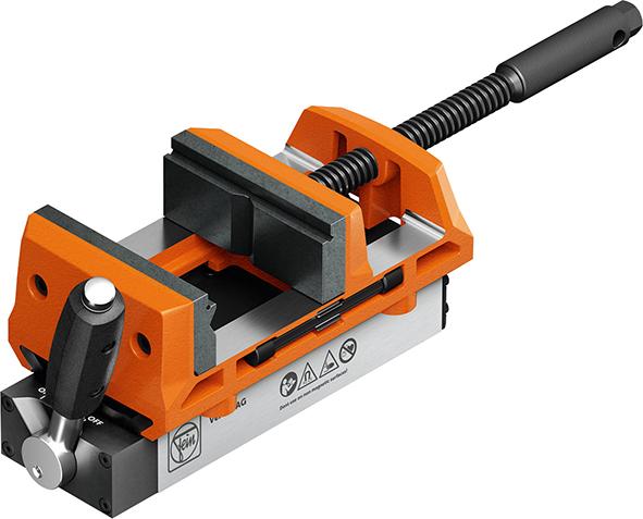 Schraubstock VERSAMAG PMV100 SET Fein mit Permanentmagnet