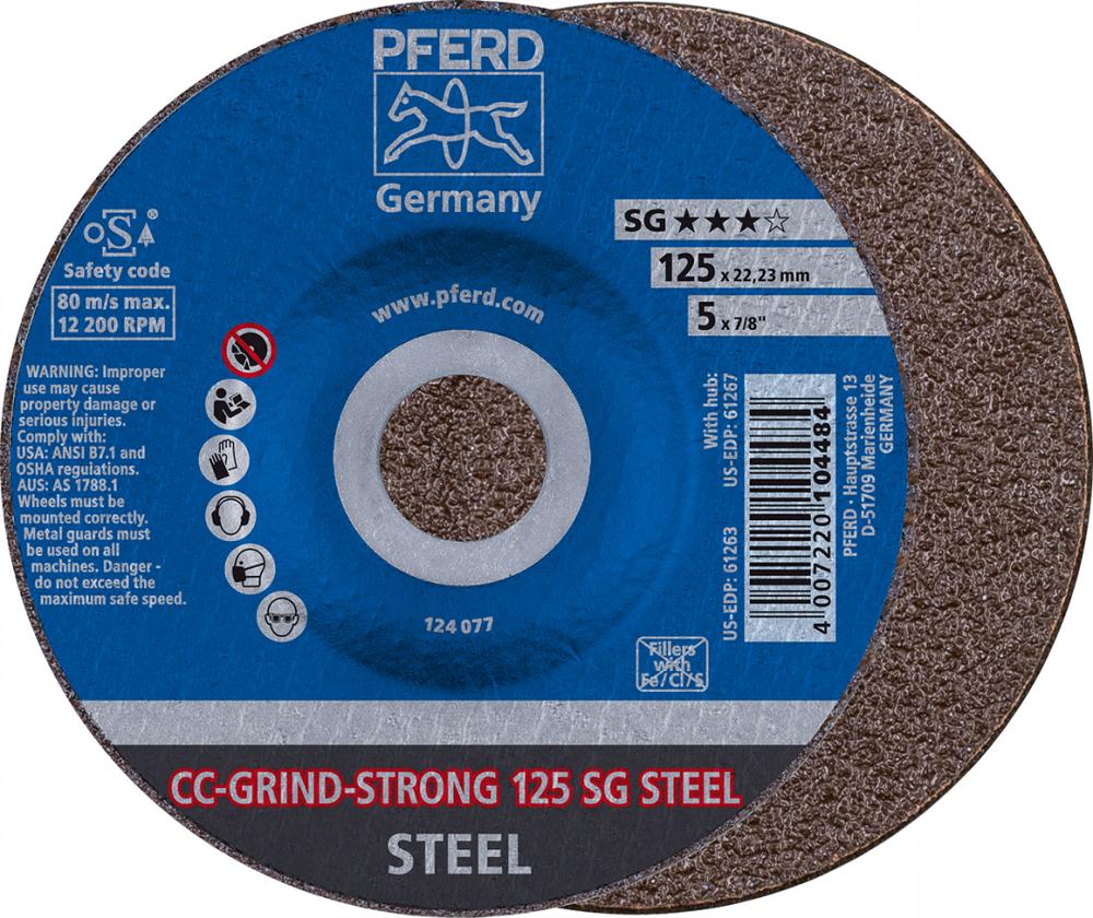 Schleifscheibe CC-Grind STRONG-STEEL 125mm PFERD