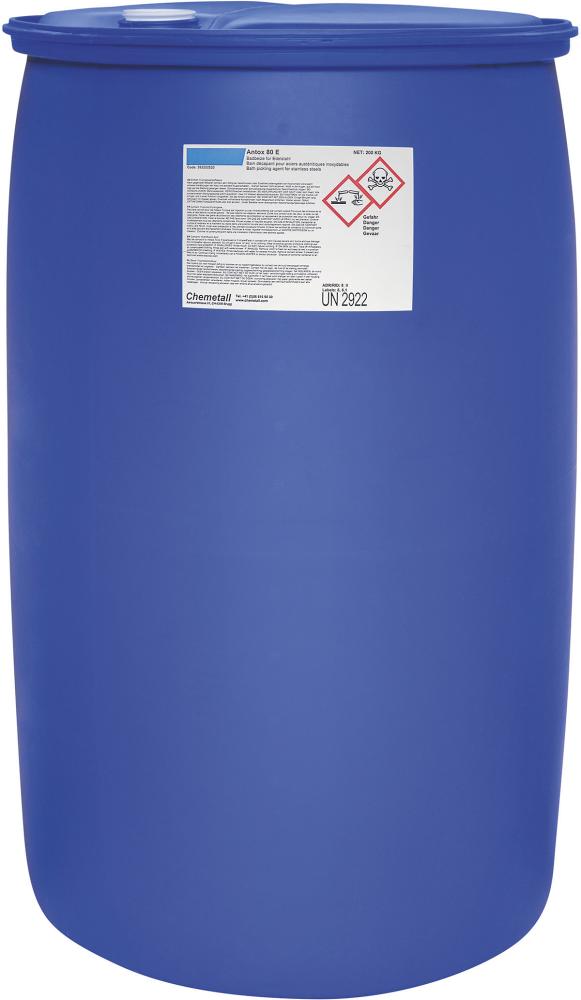 Badbeize 80 E 200 kg Fass