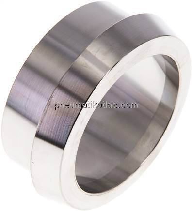 Kegelstutzen (Milchgewinde) 68mm Kegel-60,3mm, 1.4301