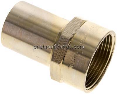 Pressfitting, Übergangsmuffennippel 35mm außen/Rp 1-1/4" IG