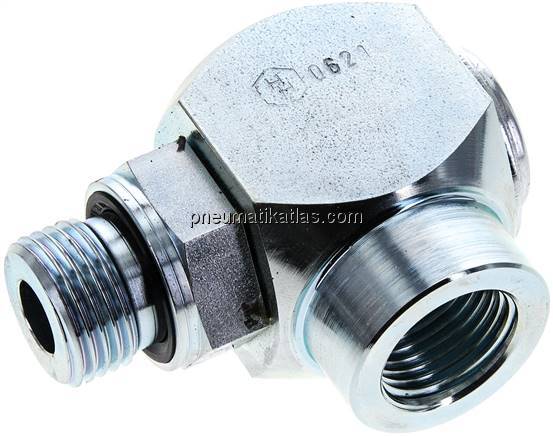 Hochdruck-Winkel-Drehgelenk G 1/2" Stahl verzinkt