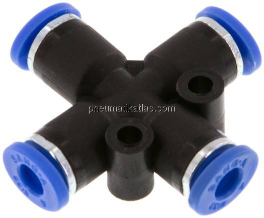 Kreuz-Steckanschluss 4mm, IQS-Standard