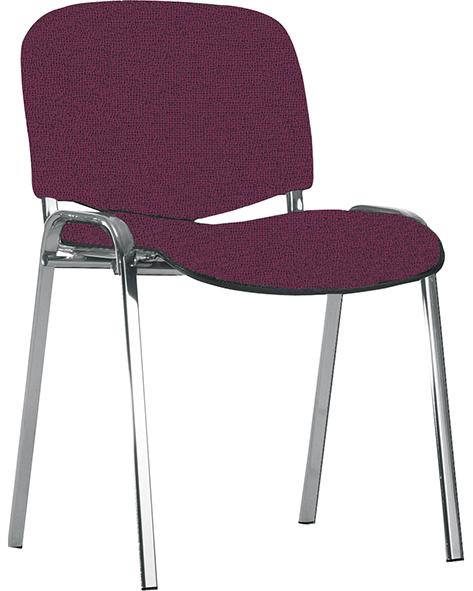Artikelhauptbild Bes.-Stuhl ISO chrom/bordeaux