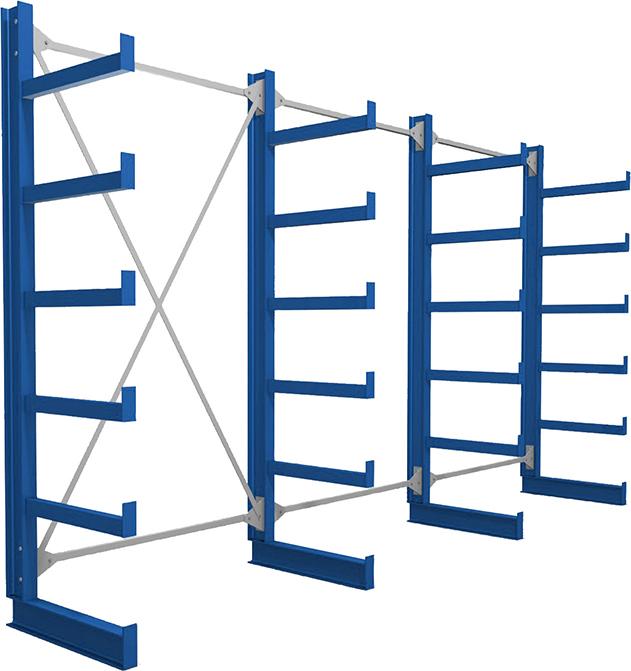 3 Felder/4 Ständer Tragkr. /Arm 200kg Ständerlast/Seite 1000 kgStänderprofil: IPE 100 3 Felder/4 Ständer Tragkr. /Arm 200kg Ständerlast/Seite 1000 kgStänderprofil: IPE 100
