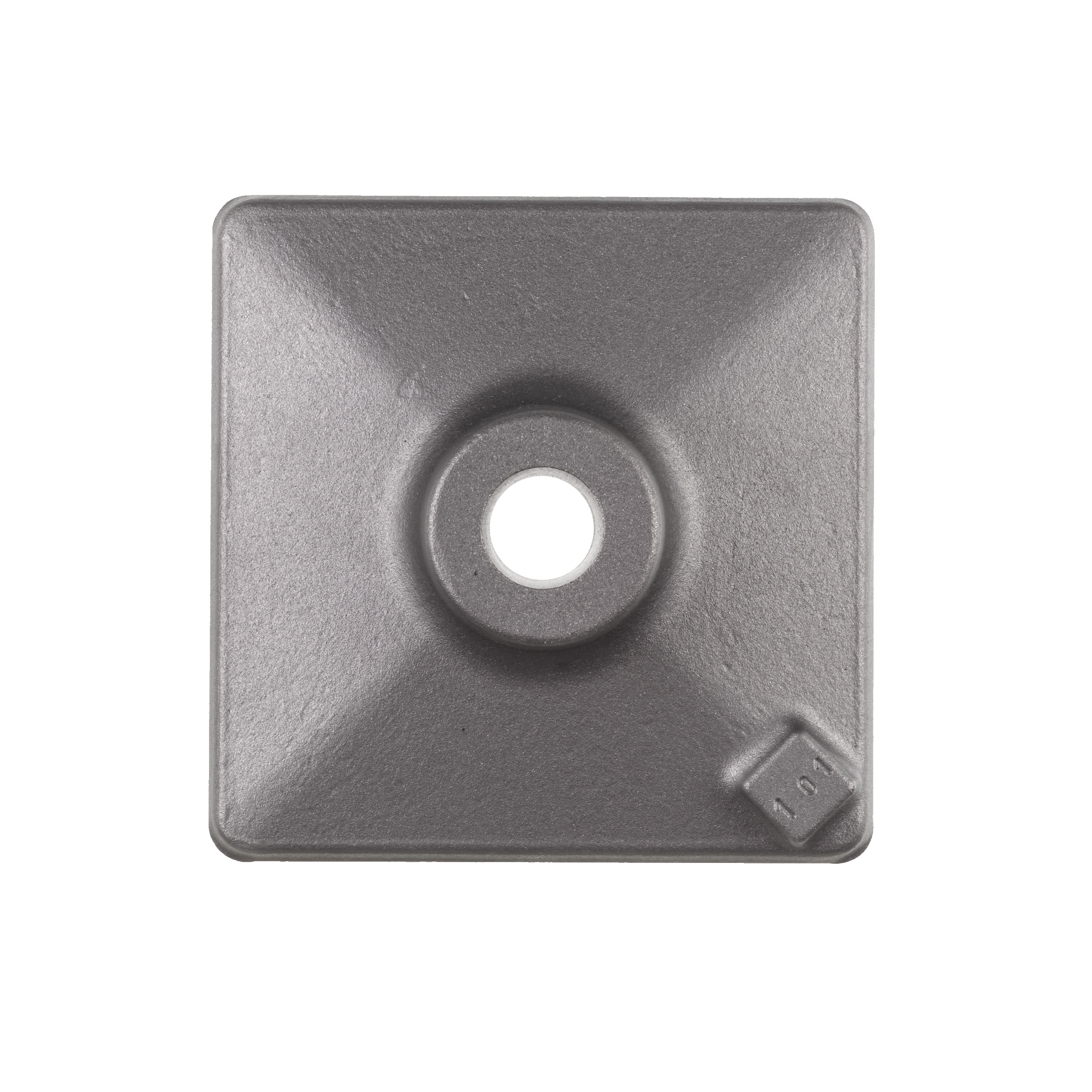Stampfplatte 120x120 mm, SDS Max / 21mm Hex