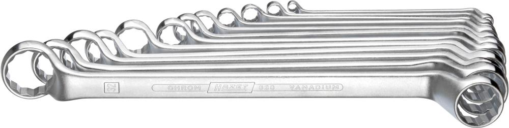 Doppelringschlüssel-Satz DIN838 6-32mm 12-teilig in Karton Hazet Doppelringschlüssel-Satz DIN838 6-32mm 12-teilig in Karton Hazet