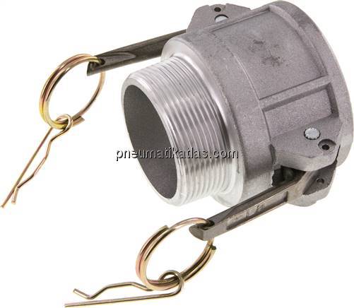 Kamlock-Kupplung (B) R 2"(AG), Aluminium