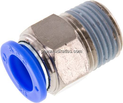 Gerader Steckanschluss NPT 1/2"-1/2" (12,7 mm), IQS-Inch