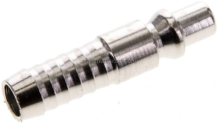 Kupplungsstecker (ARO/ORION) 9 (3/8")mm Schlauch, Stahl gehärtet & vernickelt