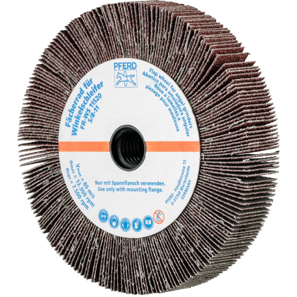 Fächerschleifwerkzeuge FR WS 11520 5/8-11 A 60