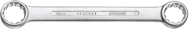 Doppelringschlüssel DIN837B 46x50mm Gedore
